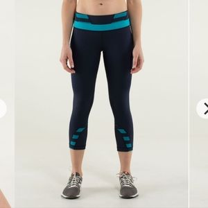 Lululemon Run: Inspire Crop II Workout Pants